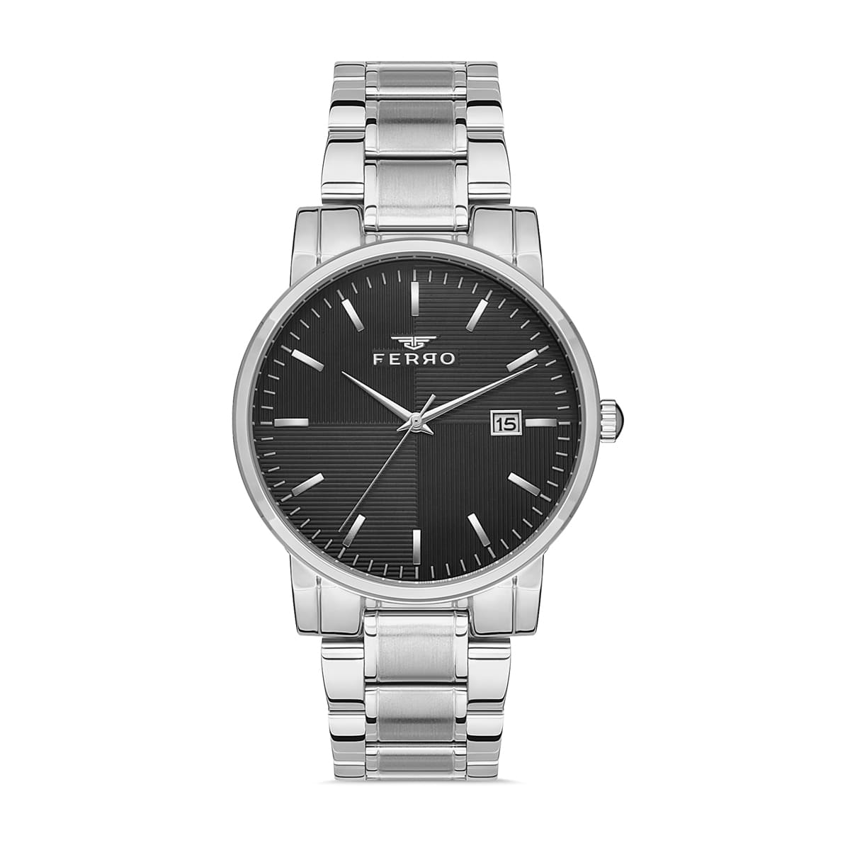 MONTRE FERRO HOMME ACIER